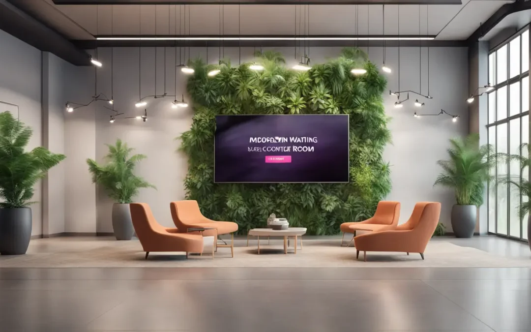 How Digital Signage Transforms Waiting Rooms