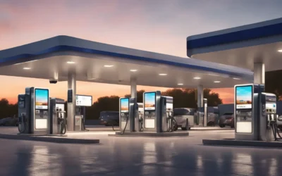 How Digital Signage Transforms Customer Interaction in Gas Stations