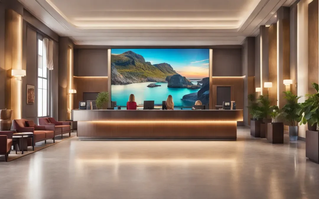 How Digital Signage Enhances Guest Experience in Hotels